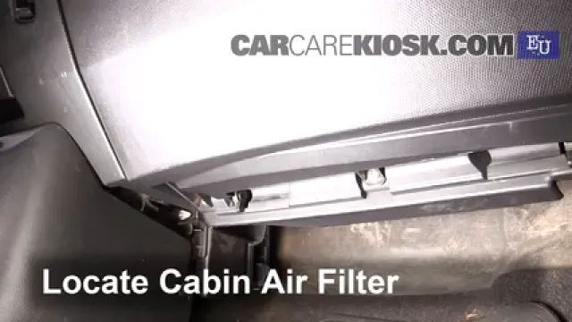 2005 Nissan Micra dCi 1.5L 4 Cyl. Turbo Diesel Filtro de aire (interior) Cambio